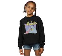 Aladdin Genie Wishing Dude Sweatshirt Disney Black 7-8 Years