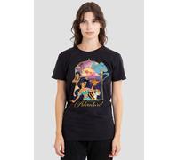 Aladdin Jasmine, Abu, Rajah, Genie Are Ready For Adventure T-Shirt, Black Disney Black L