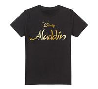 Aladdin Logo T-Shirt Black | Size: Medium Aladdin Black M