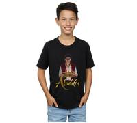 Aladdin Movie Aladdin Photo T-Shirt Disney Black 7-8 Years