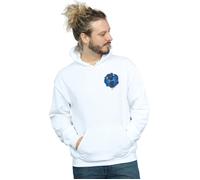 Aladdin Movie Genie Breast Print Hoodie Disney White L