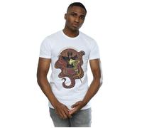 Aladdin Movie Jafar Dark And Mysterious T-Shirt Disney White 5XL