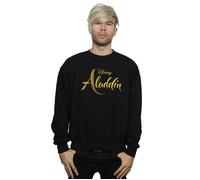 Aladdin Movie Logo Sweatshirt Disney Black 5XL