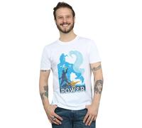 Aladdin Movie Unleash The Power T-Shirt Disney White XXL