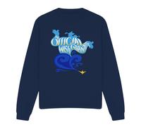 Aladdin Official Wish Granter, The Genie Sweatshirt Navy | Size: Medium Aladdin Navy M
