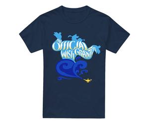 Aladdin Official Wish Granter, The Genie T-Shirt Navy | Size: Small Aladdin Navy S