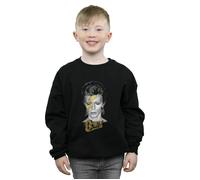 Aladdin Sane Gold Bolt Sweatshirt David Bowie Black 12-13 Years