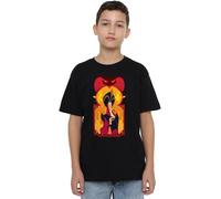 Aladdin The Evil Sorcerer, Jafar Unisex Kids T Shirt, Black, 7-8 Years
