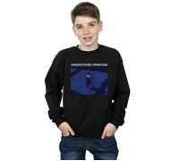 Aladdin Undercover Princess Sweatshirt Disney Black 7-8 Years