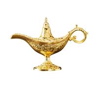 Aladdins Lamp Antique Metal Incenses Burners Holder Arabian Night Essential for Home Meditations Decors Gift Aladdins Lamp Incenses Burners