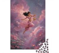 Aladdin's Magic Lamp Princess Puzzle 1000 Pieces Girls Like It Wooden Puzzle for Adults Kids Challenge Toy Educational Games Home Decoration 1000pcs (75x50cm)