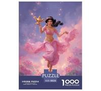 Aladdin's Magic Lamp Princess Puzzles 1000 Piece For Adults And Kids Challenge Toy Girls Like It Impossible Puzzle Educational Game Gifts 38x26cm/1000pcs