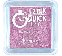 Aladine Izink Quick Dry Ink Pad, Pastel Purple, 5 x 5 cm