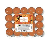 Aladino 7 Hour Nightlight Candles - Pack Of 20 - Citrus Scented Long Burning Tealights - Fresh Fruity Home Fragrance Candles