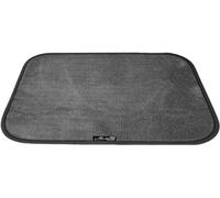 Aladino il Tappeto Magico Indoor/Outdoor Door Mat for Bath, Home & Kitchen, Non Slip & Machine Washable, Ultra Absorbent, Made in Italy 43x60cm, Grey