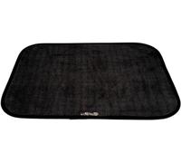 Aladino il tappeto Magico Indoor/Outdoor Door Mat for Bath, Home & Kitchen, Non Slip & Machine Washable, Ultra Absorbent, Made in Italy 43x60cm, Black