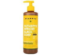 Alaffia Authentic Afican Black Soap Eucalyptus Tea Tree, 16 Ounce