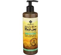 Alaffia Authentic Afican Black Soap Peppermint, 16 Ounce