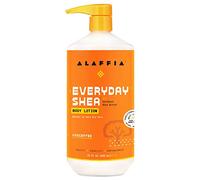 Alaffia Everyday Body Care Shea Lotion Unscented, 32 Ounce