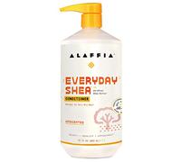 Alaffia EveryDay Shea Conditioner, Moisturizes, Restores and Protects. Made with Fair Trade Shea Butter, Cruelty Free, No Parabens, Vegan, Unscented 32 Fl Oz