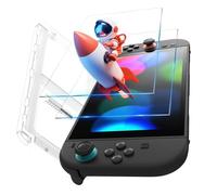 ALAFLY 2 Pack Screen Protector Compatible with Nintendo Switch 2, 9H Hardness Shockproof Tempered Glass flim, One-Touch Auto-Alignment for Bubble Free, HD Clear & Touch Sensitive