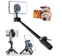 ALAFLY 3 in 1 Extendable Selfie Stick Tripod for iPhone, Portable Phone Holder with Rechargeable Remote and Metal Ring, Compatible with iPhone 17 Pro Max/16/15/14/13/12