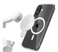 ALAFLY for DJI OM Magnetic Quick-Release Mount, Metal Adapter for DJI Osmo Mobile 8P 8 7P 7 SE 6 5 4, Compatible with MagSafe Gimbal Stabilizer Accessories, Silver