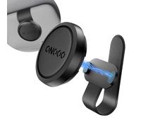 ALAFLY Magnetic Car Sun Visor Holder Metal for OOONO CO-Driver NO2, Integrated Magnet & Non-Slip Leather Clip, Easy to Install for All Car Sun Visors