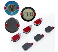 ALAFLY Replacement Metal Plate Adhesive Pads Compatible with OOONO Park/CO Driver NO2/P-DISC NO2/P-DISC NO2/P-DISC 3, Can Be Dismantled at Any Time for Parking Disc Magnetic Plate for Windscreen (Pack