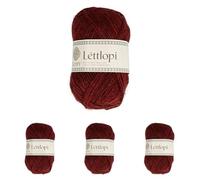 Álafoss 1522-9431 Yarn, Brick Heather, 50g/1.75oz. 100m/109yd, 100 m (Pack of 4)