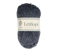 ÁLAFOSS - Icelandic wool yarn 1522-9418 Yarn, Wool, 9418 Blue, 50g/1.75oz. 100m/109yd, 100 m
