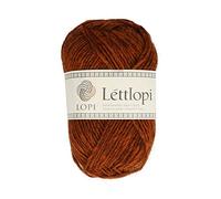 ÁLAFOSS - Icelandic wool yarn 1522-9427 Yarn, Wool, Rust Heather, 100g/3.5oz 100m/109yd, 100 Metres