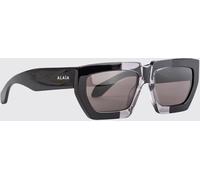 ALAÏA Cat-Eye Sunglasses with Bicolor Acetate Rectangular Frame - Size: OS - female