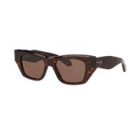 Alaia Woman Sunglass AA0074S - Frame color: Tortoise, Lens color: Brown