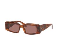 Alaia Woman Sunglass AA0078S - Frame color: Tortoise Blonde, Lens color: Brown