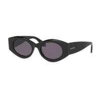 Alaia Woman Sunglass AA0080S - Frame color: Black, Lens color: Grey