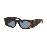 Alaia Woman Sunglass AA0085S - Frame color: Tortoise, Lens color: Blue
