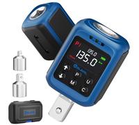 ALAIAL Digital Torque Adapter 1/2 Inch, 2-135Nm Digital Torque Adapter, Digital Torque Wrench Set with 3/8" and 1/4" Adapters, Summer, LCD Display for Bicycle Motorcycle Car Repair
