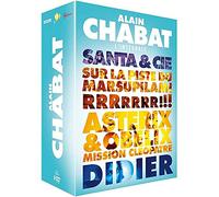 Alain Chabat-L'intégrale 5 Films : Santa & CIE + sur la Piste du Marsupilami + RRRrrrr + Astérix & Obélix : Mission Cléopâtre + Didier