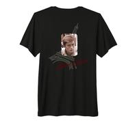 Alain Delon_001_Back Printed Premium T-Shirt