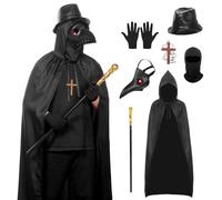 Alaiyaky Halloween Plague Doctor Role Play Set (Aldult, F)