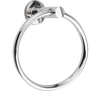 ALAMANIA 304 Stainless Steel Chrome Towel Holder Ring16cm(6.3inch) With Fixing kit For Bathroom & Kitchen,Hand Towel Hanging Towel Hanger Wall Mount Contemporary Bathroom Accessories Round Towel Rail