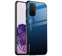 Alamo Gradient Glass Case for Xiaomi Poco F3 / MI 11i 5G, Colorful Tempered Glass Phone Cover - Color 7