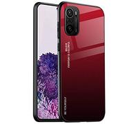 ALAMO Gradient Glass Case for Xiaomi Redmi Note 10 4G / Note 10S, Colorful Tempered Glass Case + TPU Silicone - Colour 5