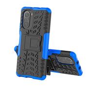 Alamo Tire Armor Case for Xiaomi Poco F3 / MI 11i 5G, PC+TPU Shockproof Cover, Heavy Duty Military Protective Case with Kickstand - Blue