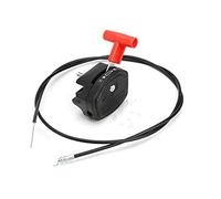 Alamor Universal 142Cm 56Inch Throttle Cable & Choke Lever compatible with Lawnmower Lawn Mower
