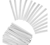 ALAMSCN 1500PCS 0603 SMD Resistor Kit 0 Ohm-10M Ohm 1/10W 1% Tolerance Chip Resistors, 60 Values Each 25PCS