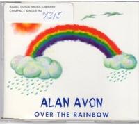 ALAN AVON - ALAN AVON. OVER THE RAINBOW / PEACE LOVE & BROTHERHOOD. RARE 1993 CD SINGLE