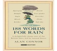 Alan Connor 188 Words for Rain Hardback Book Alan Connor Multicolor