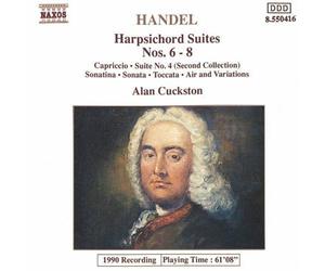 Alan Cuckston - Harpsichord Suites 6-8 [New CD]